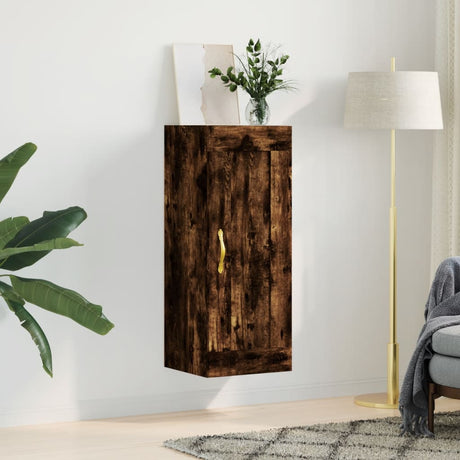 Wall Mounted Cabinet 34.5X34X90 Cm Engineered Wood