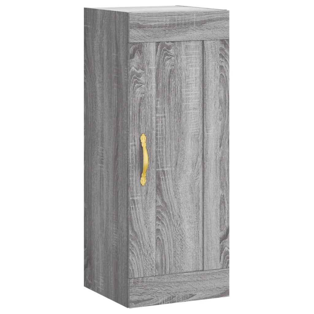 Wall Mounted Cabinet 34.5X34X90 Cm Engineered Wood