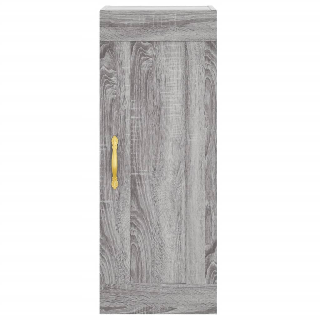 Wall Mounted Cabinet 34.5X34X90 Cm Engineered Wood