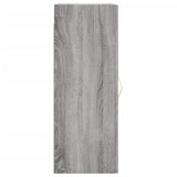 Wall Mounted Cabinet 34.5X34X90 Cm Engineered Wood