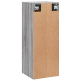 Wall Mounted Cabinet 34.5X34X90 Cm Engineered Wood