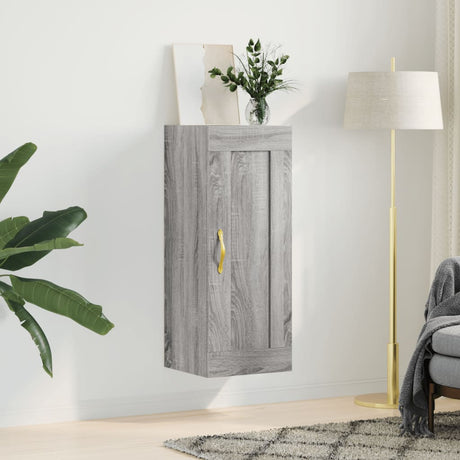 Wall Mounted Cabinet 34.5X34X90 Cm Engineered Wood
