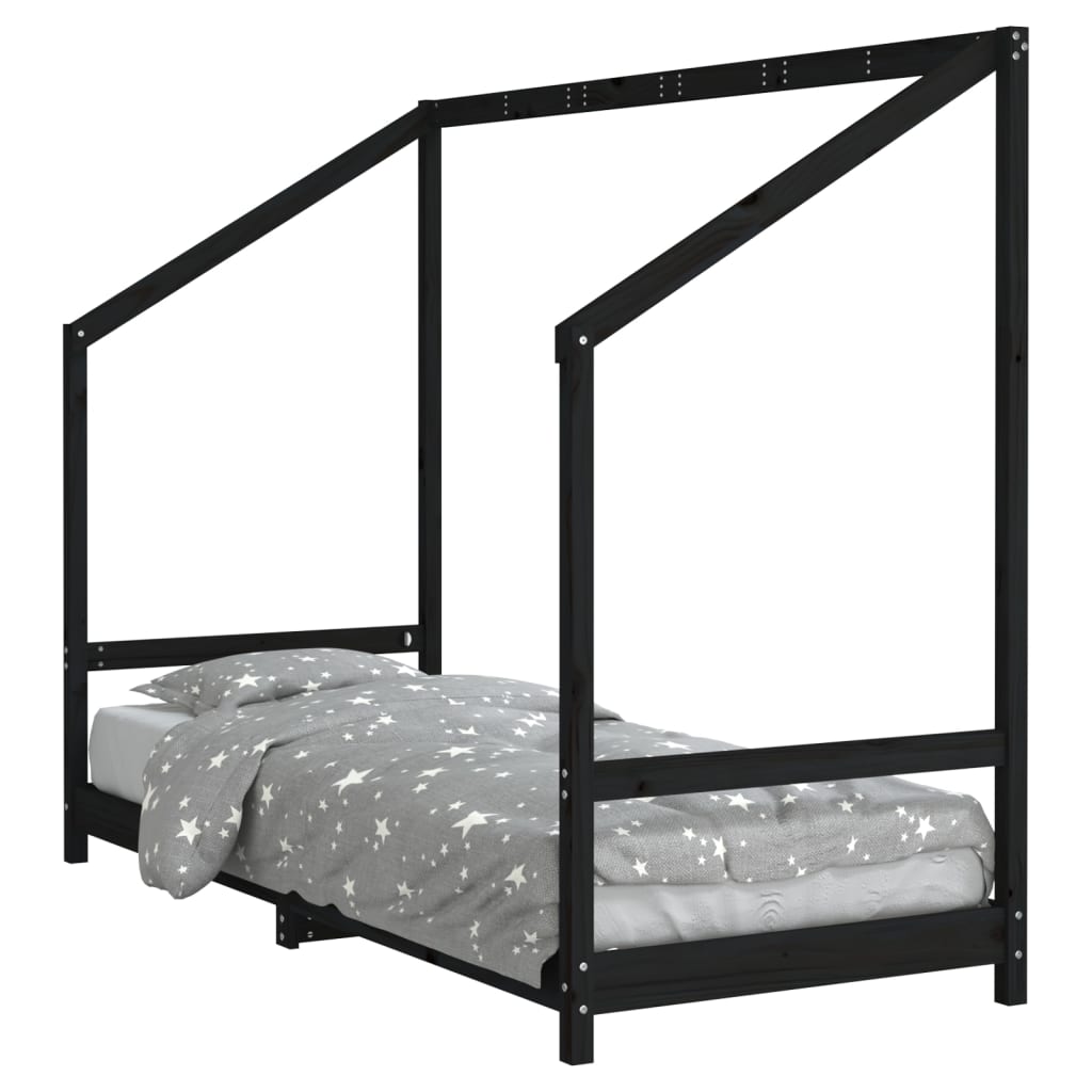 Kids Bed Frame Solid Wood Pine