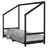 Kids Bed Frame Solid Wood Pine