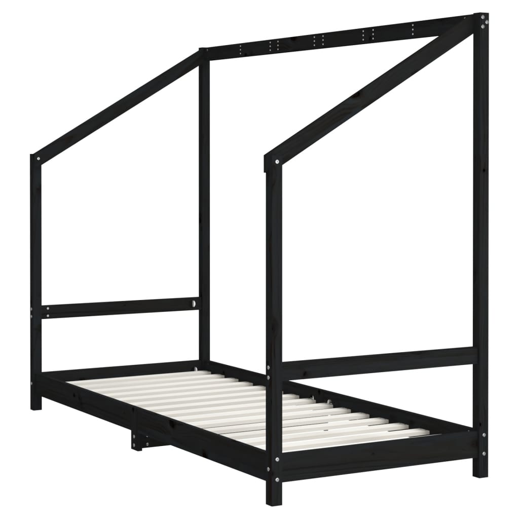 Kids Bed Frame Solid Wood Pine