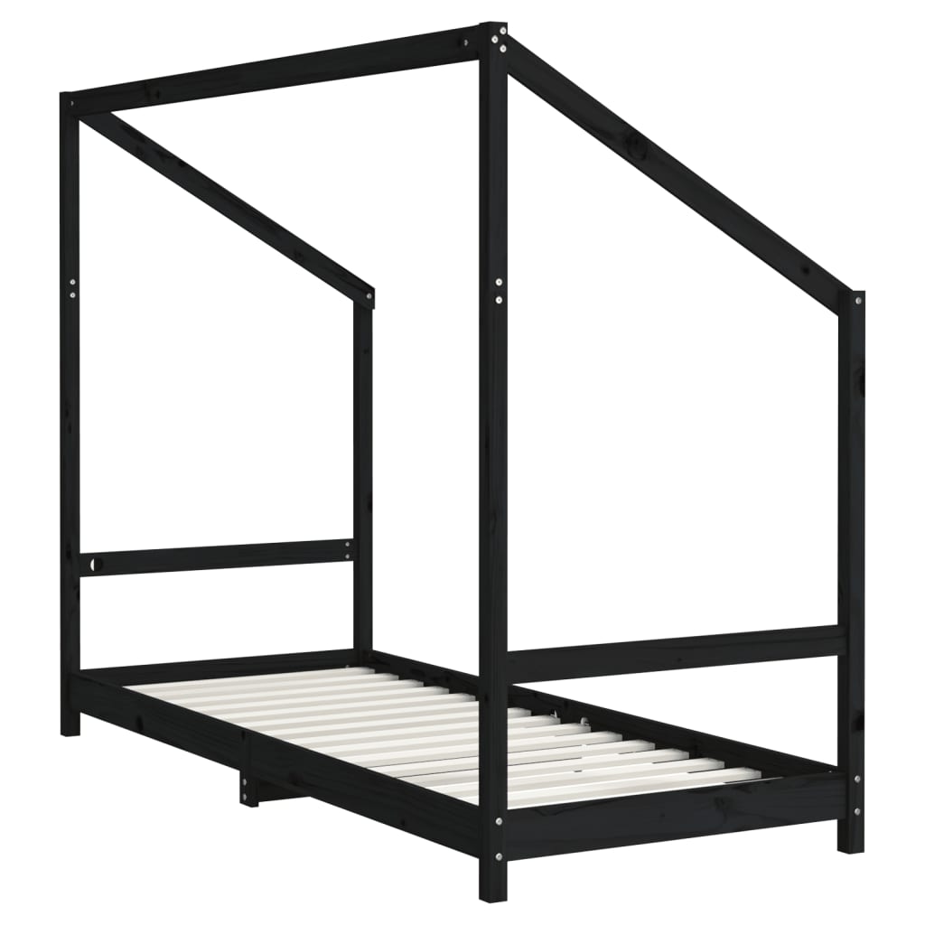 Kids Bed Frame Solid Wood Pine