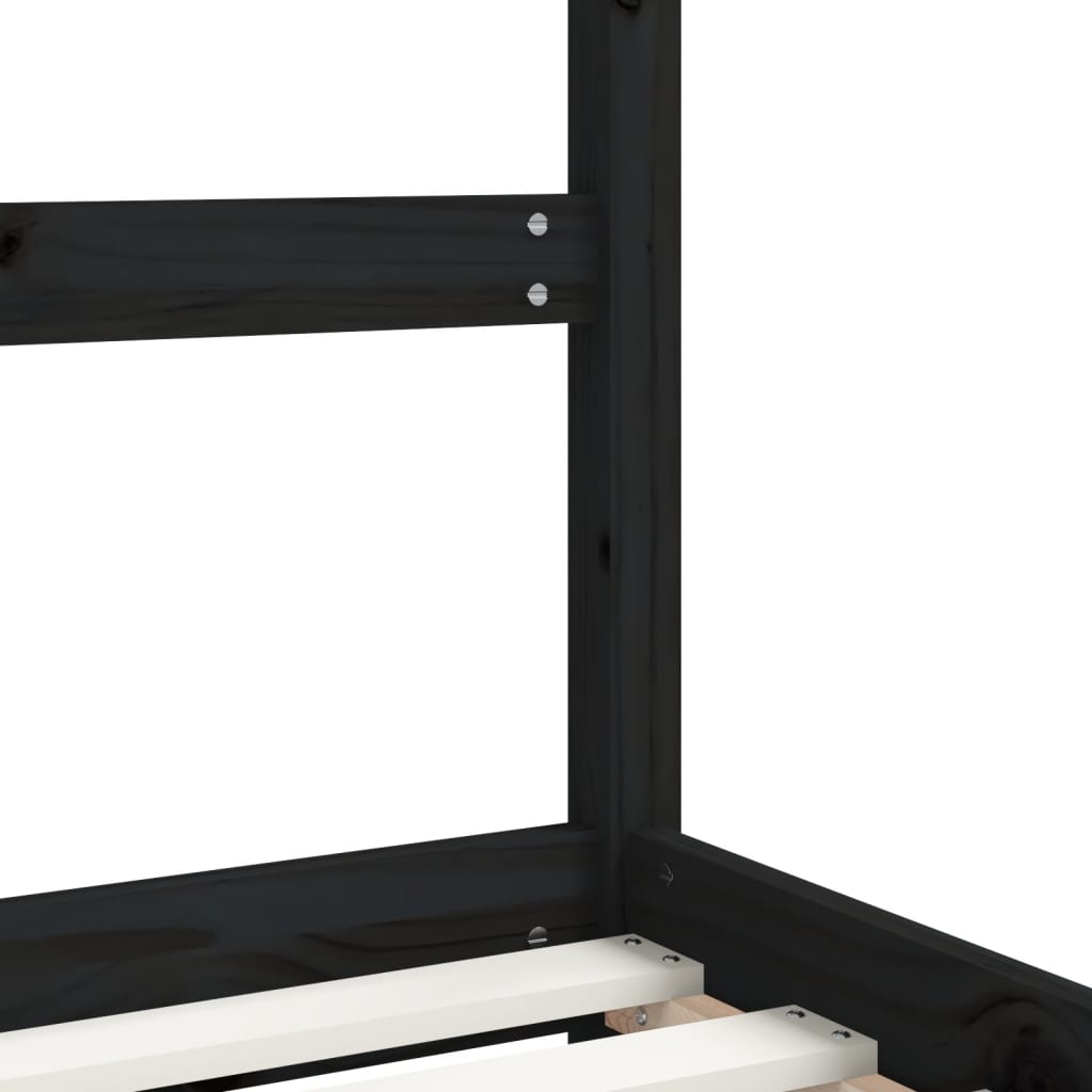 Kids Bed Frame Solid Wood Pine