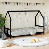 Kids Bed Frame Solid Wood Pine
