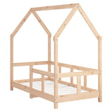 Kids Bed Frame Solid Wood Pine
