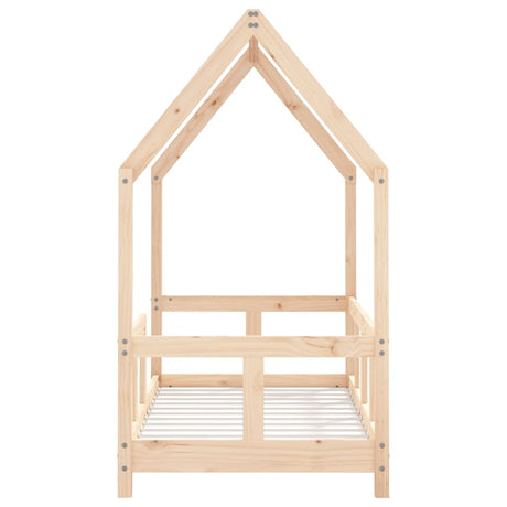 Kids Bed Frame Solid Wood Pine