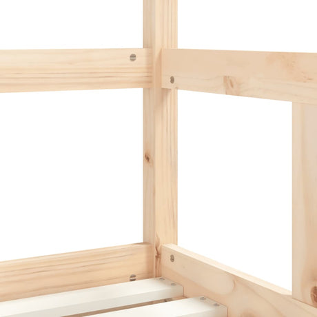 Kids Bed Frame Solid Wood Pine