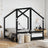 Kids Bed Frame Solid Wood Pine