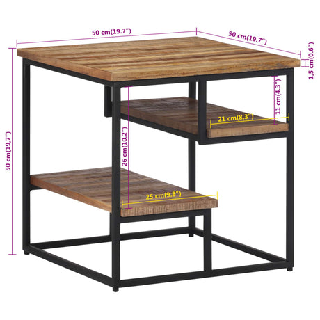 Side Table Solid Reclaimed Teak