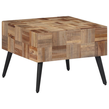 Coffee Table Grey Solid Reclaimed Teak