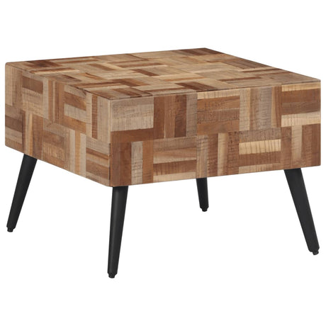 Coffee Table Grey Solid Reclaimed Teak