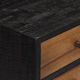 Console Table With Drawers 116X30X76 Cm Solid Reclaimed Teak