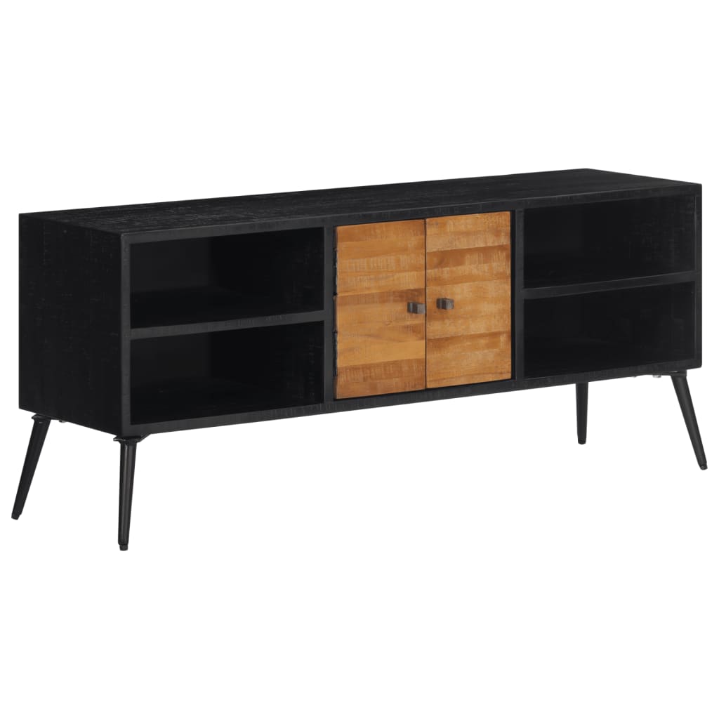Tv Cabinet 112X31X45 Cm Solid Reclaimed Teak