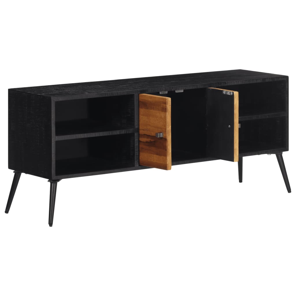 Tv Cabinet 112X31X45 Cm Solid Reclaimed Teak