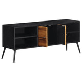 Tv Cabinet 112X31X45 Cm Solid Reclaimed Teak