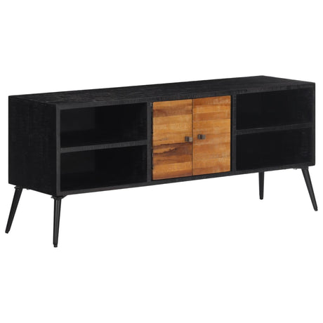 Tv Cabinet 112X31X45 Cm Solid Reclaimed Teak