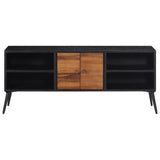 Tv Cabinet 112X31X45 Cm Solid Reclaimed Teak