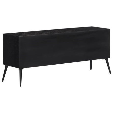 Tv Cabinet 112X31X45 Cm Solid Reclaimed Teak