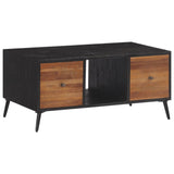 Coffee Table 90X50X41 Cm Solid Reclaimed Teak