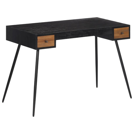 Desk 117X56.5X75 Cm Solid Reclaimed Teak