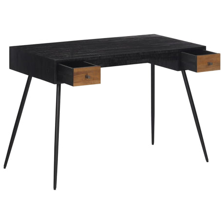 Desk 117X56.5X75 Cm Solid Reclaimed Teak