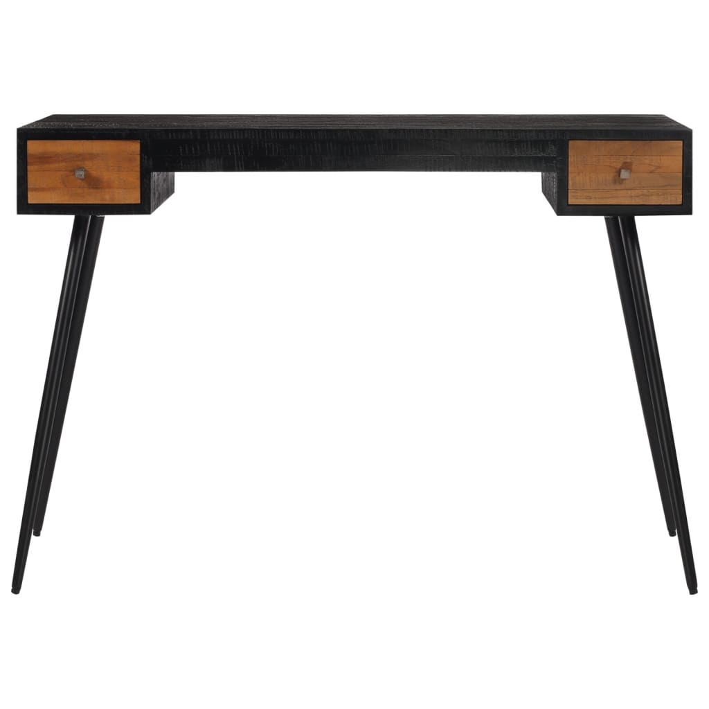 Desk 117X56.5X75 Cm Solid Reclaimed Teak