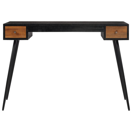 Desk 117X56.5X75 Cm Solid Reclaimed Teak