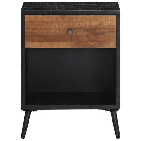 Bedside Cabinet 40X30X50 Cm Solid Wood Teak
