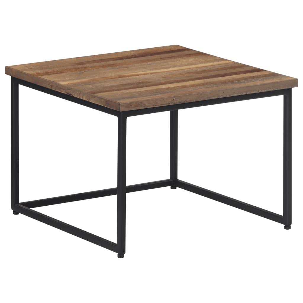 Nesting Coffee Tables 2 Pcs Solid Wood Teak