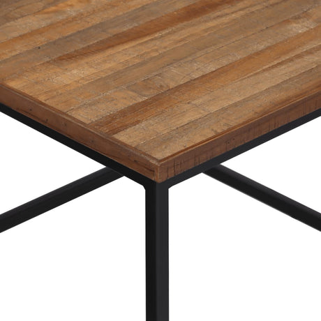 Nesting Coffee Tables 2 Pcs Solid Wood Teak