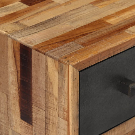 Bedside Cabinet 47X31.5X60 Cm Solid Wood Teak