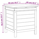 Garden Storage Box Solid Wood Fir