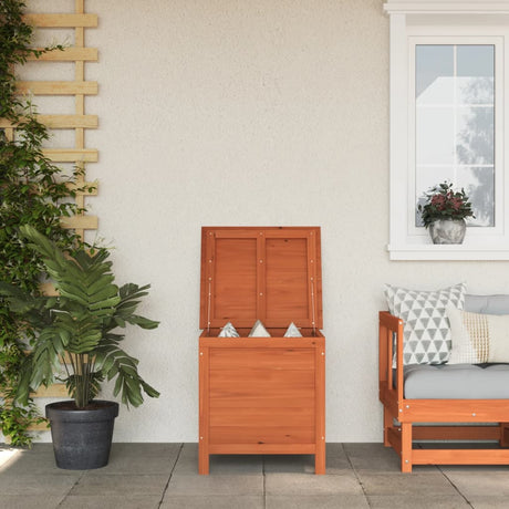 Garden Storage Box Solid Wood Fir