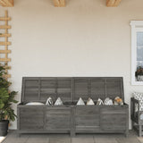 Garden Storage Box Solid Wood Fir