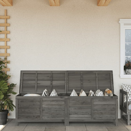 Garden Storage Box Solid Wood Fir