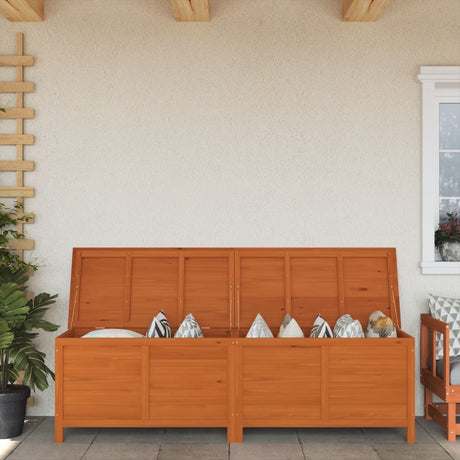 Garden Storage Box Solid Wood Fir