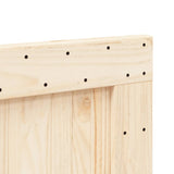 Headboard Solid Wood Pine
