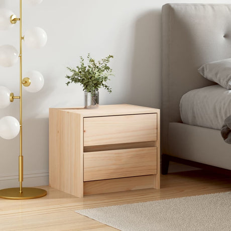 Bedside Cabinets 2 Pcs 40X31X35.5 Cm Solid Wood Pine