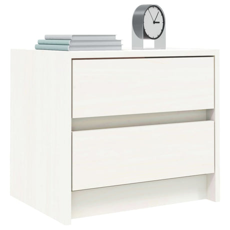 Bedside Cabinets 2 Pcs 40X31X35.5 Cm Solid Wood Pine