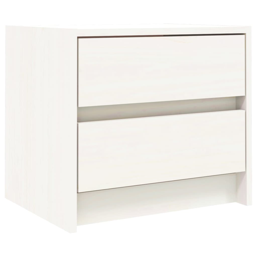 Bedside Cabinets 2 Pcs 40X31X35.5 Cm Solid Wood Pine