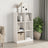 Bookcase 70X33X110 Cm Solid Wood Pine