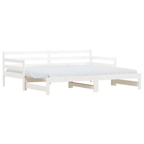 Daybed With Trundle Without Mattress Solid Wood