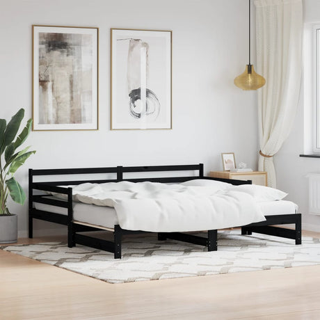 Daybed With Trundle Without Mattress Solid Wood