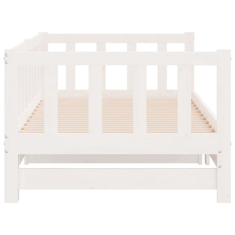 Day Bed With Trundle Without Mattress Solid Wood