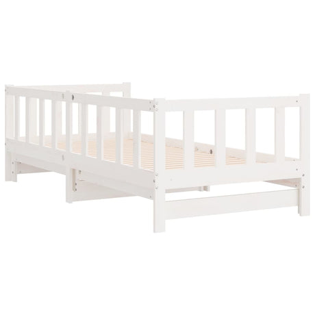 Day Bed With Trundle Without Mattress Solid Wood