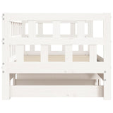 Daybed With Trundle Without Mattress Solid Wood